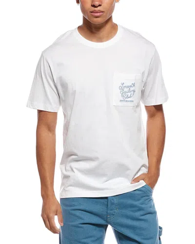 Scotch & Soda Graphic T-shirt In White
