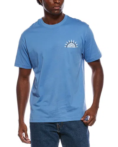 Scotch & Soda Graphic T-shirt In Blue