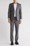 Scotch & Soda Grey Classic Fit Suit In Gray