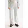 Scotch & Soda Interlock Seamed Cotton Blend Sweatpants In White