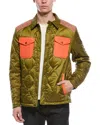 Scotch & Soda Ivik Quilted Jacket In Multi
