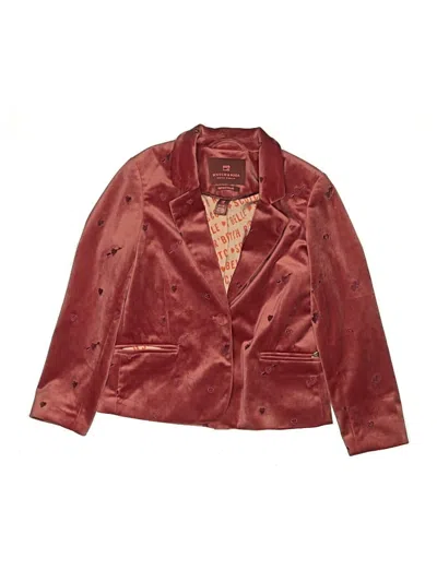 Pre-owned Scotch & Soda Kids' Jacket In Burgundy