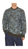 Scotch & Soda Jacquard Relaxed Fit Pullover In Multi