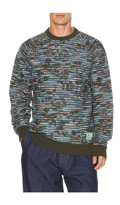 Scotch & Soda Jacquard Relaxed Fit Pullover In Multi