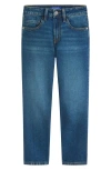 Scotch & Soda Big Boys 5 Pocket Loose Tapered Fit Jean In Blue