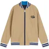 Scotch & Soda Boys 8-16 Reversible Bomber Jacket In Brown