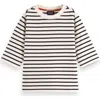 Scotch & Soda Kids' Stripe Cotton Tie Back Top In Multi