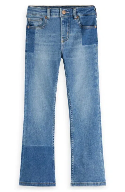 Scotch & Soda Kids' The Charm Flare Jeans In Blue