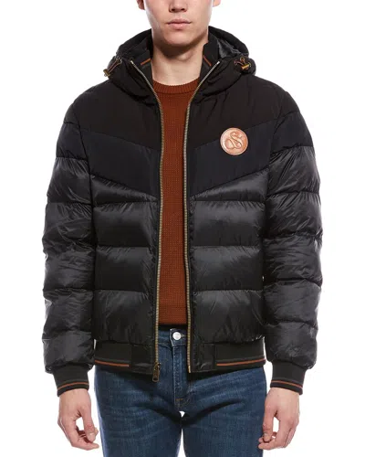 Scotch & Soda Kilyo Puffer Jacket In Black