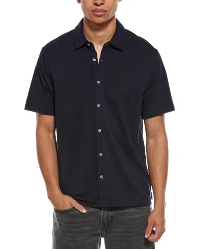 Scotch & Soda Knit Shirt In Blue