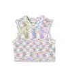 Scotch & Soda Knitted Sweater Vest In Multi