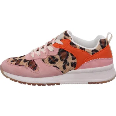 Scotch & Soda Leather Chunky Women's Sneakers In Multi