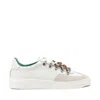 Scotch & Soda Leather Low Top Men's Sneakers In White