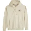 Scotch & Soda Logo Fleece Hoodie In Neutral