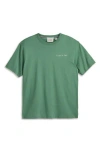 Scotch & Soda Logo Graphic T-shirt In Green
