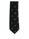 Scotch & Soda Logo-print Tie In Black