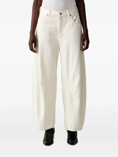 Scotch & Soda Logo-patch Jeans In White