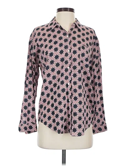 Pre-owned Scotch & Soda Long Sleeve Blouse In Pink