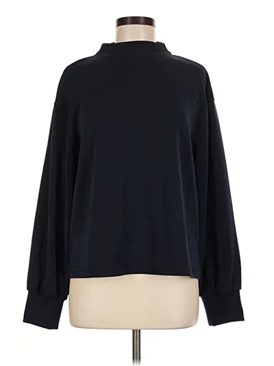 Pre-owned Scotch & Soda Long Sleeve Top Black Turtleneck Tops