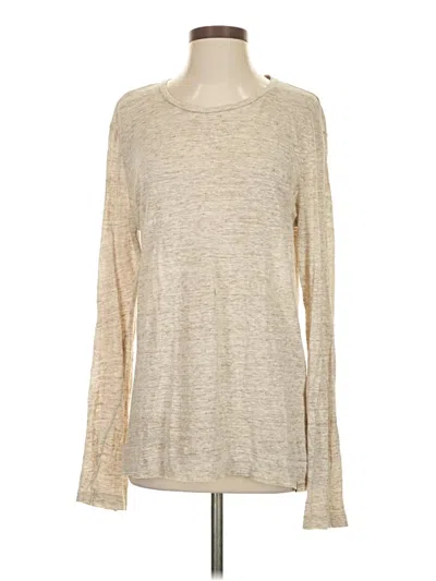 Pre-owned Scotch & Soda Long Sleeve T-shirt In Brown