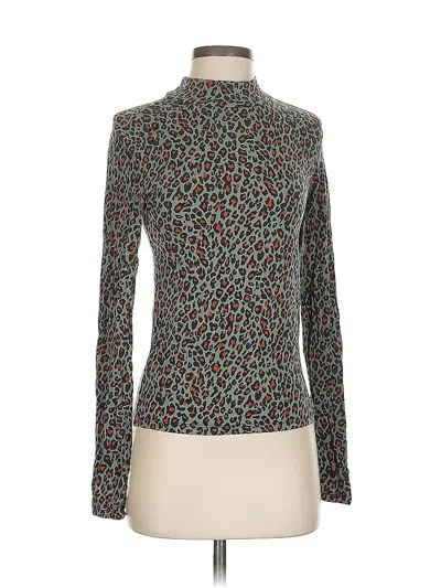 Pre-owned Scotch & Soda Long Sleeve Turtleneck In Blue