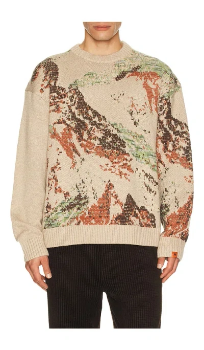 Scotch & Soda Loose Fit Pullover Sweater In Multi