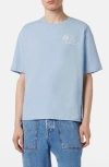 Scotch & Soda Loose Fit Slub Embroidery Tee