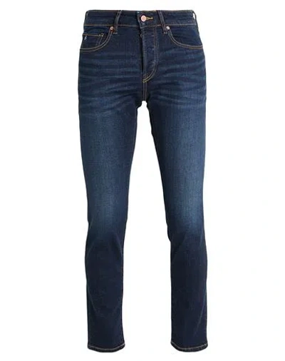 Scotch & Soda Man Jeans Blue Size 30w-32l Cotton, Elastane