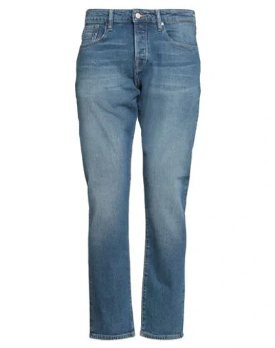 Scotch & Soda Man Jeans Blue Size 34w-32l Organic Cotton, Cotton, Elastane