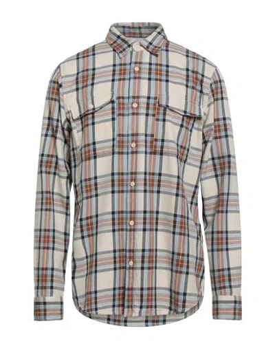 Scotch & Soda Man Shirt Cream Size M Cotton