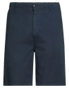 Scotch & Soda Man Shorts & Bermuda Shorts Navy Size 33 Cotton, Linen In Brown