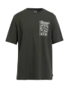 Scotch & Soda Man T-shirt Military Green Size S Cotton