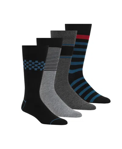 Scotch & Soda Men's 4-pack Patterned Dress Socks In Multi