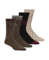 Scotch & Soda 4-pack Crew Socks In Brown