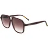 Scotch & Soda Men's 57 Mm Brown Sunglasses In Brown