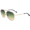 Scotch & Soda Men's 58 Mm Grey Sunglasses