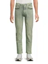 Scotch & Soda Men's Drop Whiskered Tapered Fit Jeans In Green
