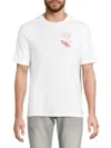 Scotch & Soda Men's Logo Graphic Crewneck T-shirt In White