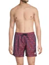 Scotch And Soda Men's Geometric Swim Trunk In Multi