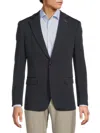 Scotch & Soda Men's Knit Modern Fit Stretch Blazer In Gray