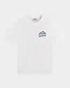 Scotch & Soda Men's Logo Artwork Graphic T-shirt In White