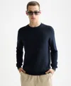 Scotch & Soda Men's Long Sleeve Crewneck Sweater In Blue