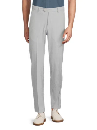 Scotch & Soda Men's Modern Fit Seersucker Striped Pants