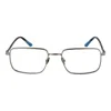 Scotch & Soda Silver Men Optical Frames In Metallic