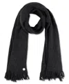 Scotch & Soda Men's Oversized Knitted Scarf In Gray