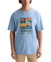 Scotch & Soda Men's Regular-fit Graphic T-shirt In Blue
