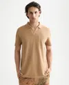 Scotch & Soda Men's Regular Fit Short Sleeve Polo Shirt In Brown