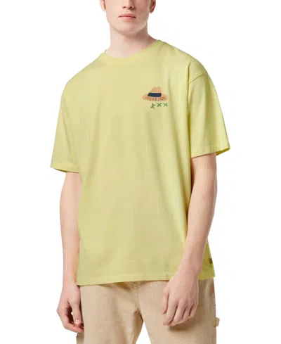 Scotch & Soda Men's Relaxed-fit Live Outside The Lines T-shirt In Green
