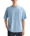 Scotch & Soda Men's Relaxed Fit Short Sleeve Crewneck Logo T-shirt In Blue