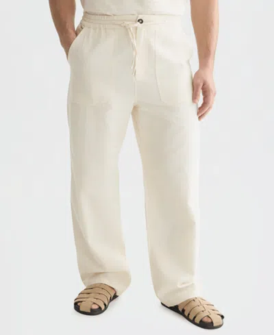 Scotch & Soda Men's Relaxed Straight-fit Joggers In Neutral